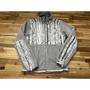 The North Face Women's Denali Polartec Gray Camo Fleece Jacket Size XS
